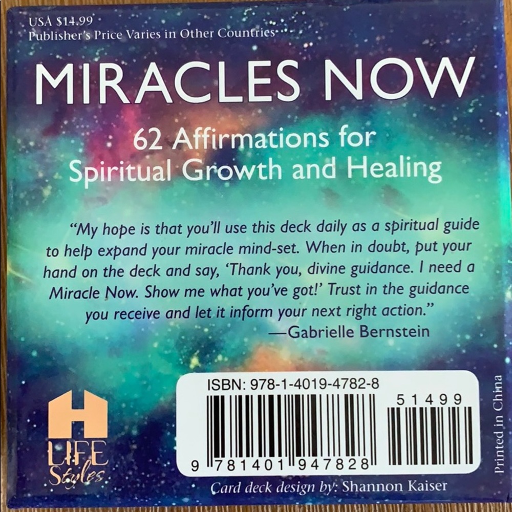 Gaby Bernstein Affirmation Cards - Picture 5 of 5